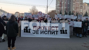 Skup studenata i u Nišu